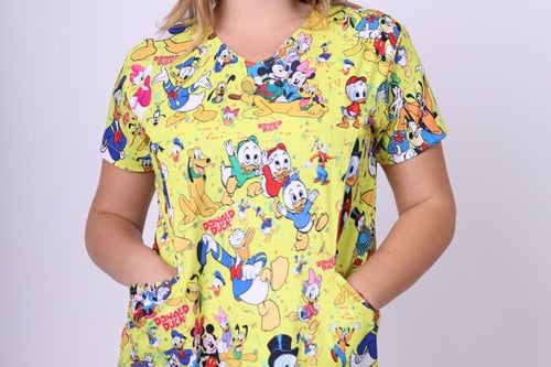 قميص مطبوع (نسائي)