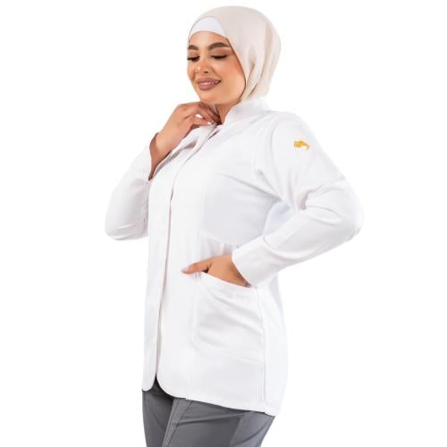 لابكوت هاف كولار نسائي قصير