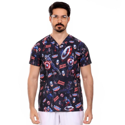 قميص مطبوع (رجالي)