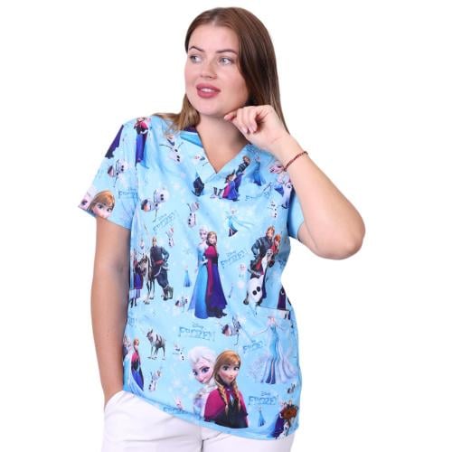 قميص مطبوع (نسائي)