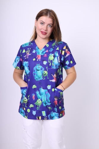 قميص مطبوع (نسائي)