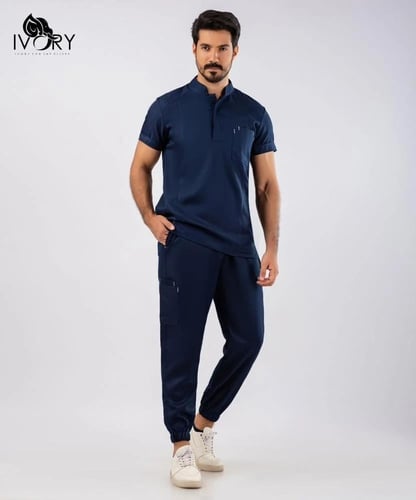 سكراب كامل هاف كولار نص كم (رجالي)