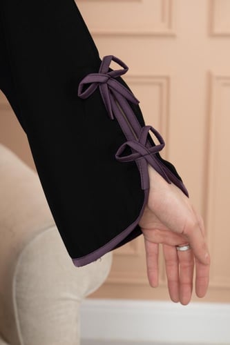 عباية نصف كلوش ماي ليدي – فيونكة فخامة تليق بكِ