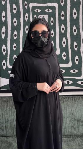 عباية جوانا بشت - راقية بتفصيل ناعم