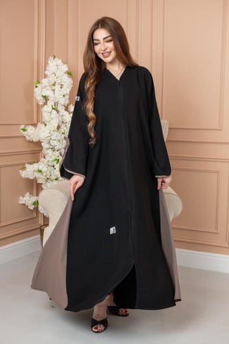 عباية فيونكة الوان نصف كلوش – فخامة وأناقة قطعة وا...