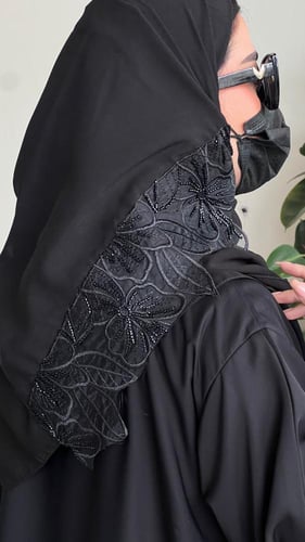 عباية غرام نصف كلوش بالفصوص