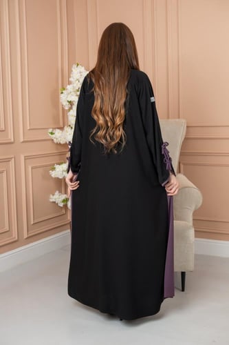 عباية نصف كلوش ماي ليدي – فيونكة فخامة تليق بكِ