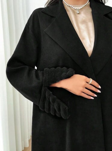 عباية مع أساور فضفاضة ناعمة