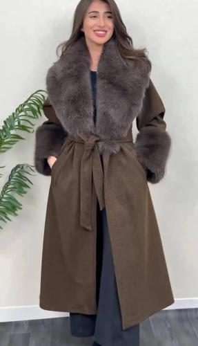 جاكت شتوي جوخ باطراف