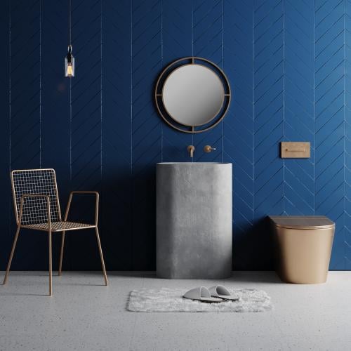 مرآة كورنر - ذهبي