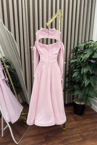 فستان سهرة أنيق من الشيفون