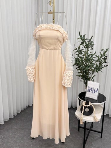 فستان سهره ناعم للحوامل مريح وأنيق 2025 - فساتين ح...