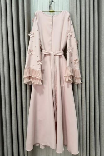 فستان ناعم وردي للعيد - فساتين العيد