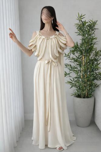 جلابية سهرات فخمة خامة سي واي