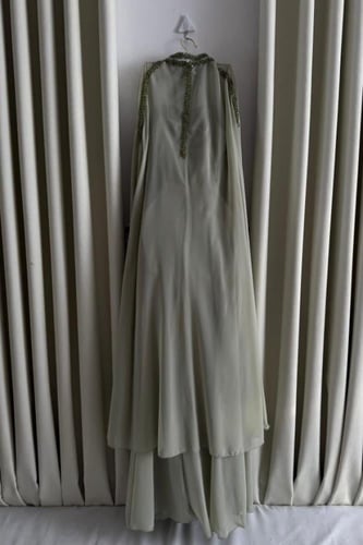 فستان سهره فخم مناسب للحوامل