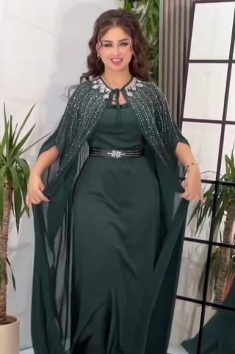 جلابية نسائي فخمة شيفون وكريب - جلابيات سهره