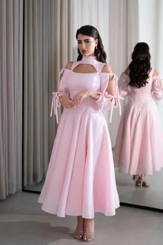 فستان سهرة أنيق من الشيفون