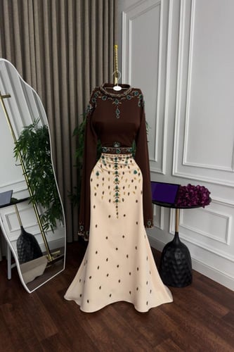 فستان سهرة باربي الأصلي تطريز يدوي