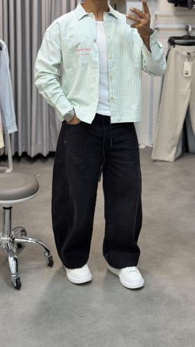 Men's Apple Green Shirt SL138
