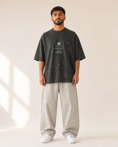 Oversized washed t-shirt TP7955