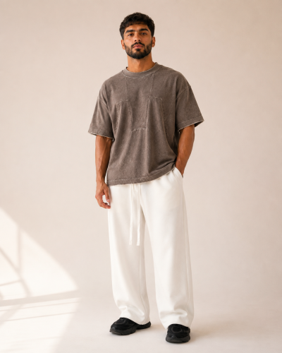 Oversized washed t-shirt TP5086