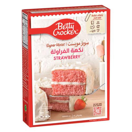 خليط كيك الفراولة سوبر مويست بيتي كروكر-Betty Croc...