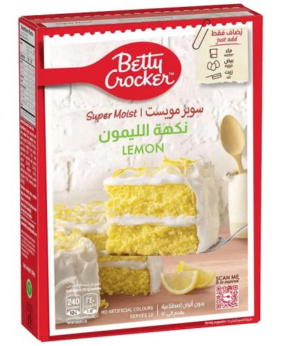 خليط كيك ليمون سوبر مويست بيتي كروكر-Betty Crocker...