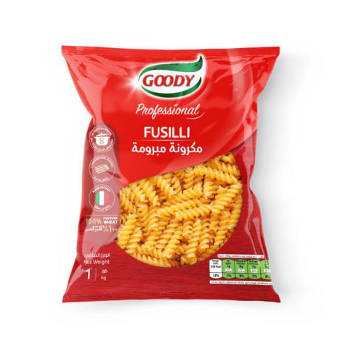 مكرونة مبرومة قودي-Goody Pasta Fusilli 1kg