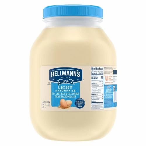 مايونيز خفيف هلمنز-Hellmann’s Light Mayonnaise 3.7...