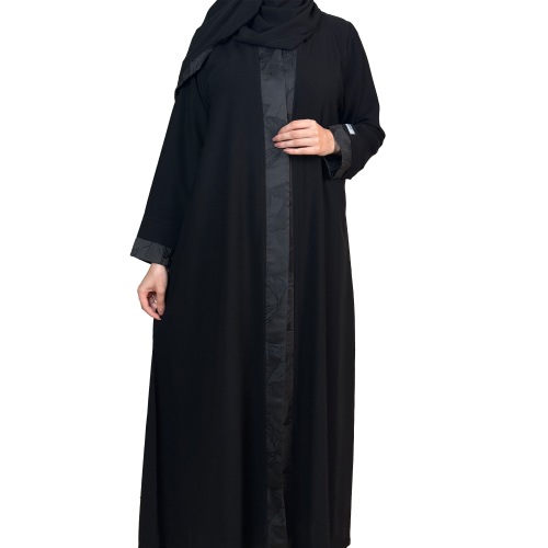عباية امل عبايات سوداء مفتوحة