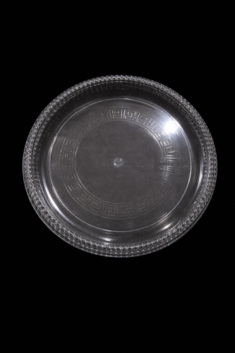 صحون كريستال حلويات دائري رقم 22