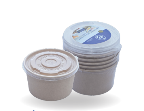 علبة ورقية كرافت 16 اونص - ك 16 Kraft Paper Box 16...