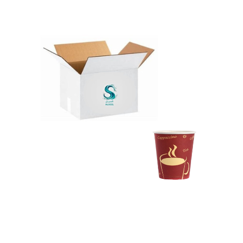 اكواب ورقية 7 اونص ( كرتون 20 )