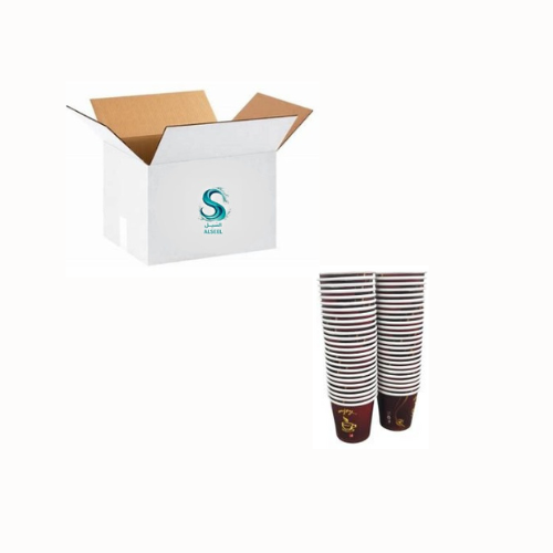 اكواب ورقية 2.5 اونص ( كرتون 20 )