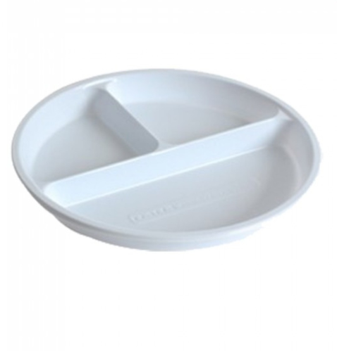 صحن بلاستك دائري مقسم رقم 22