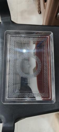 صحون كريستال مستطيل مقاس 4 ( 3 حبة )