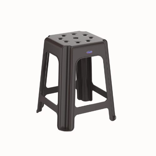 كرسي مربع كبير منقوش