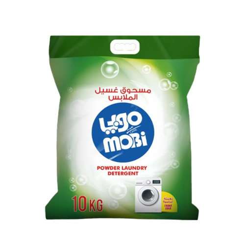 مسحوق غسيل ملابس موبي 10كجم اخضر