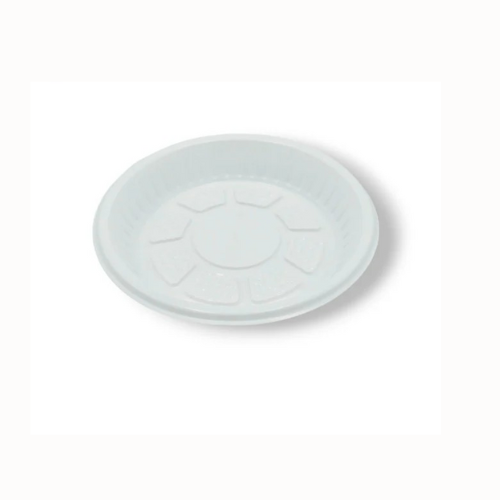 صحن بلاستك دائري مسطح رقم 18