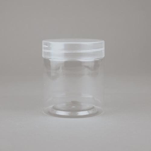 برطمان دائري 200*70 مل غطاء شفاف ( كرتون 240 )