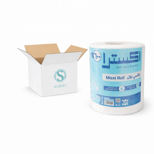 مناديل اكسترا ماكس رول 600 جرام كرتون 6
