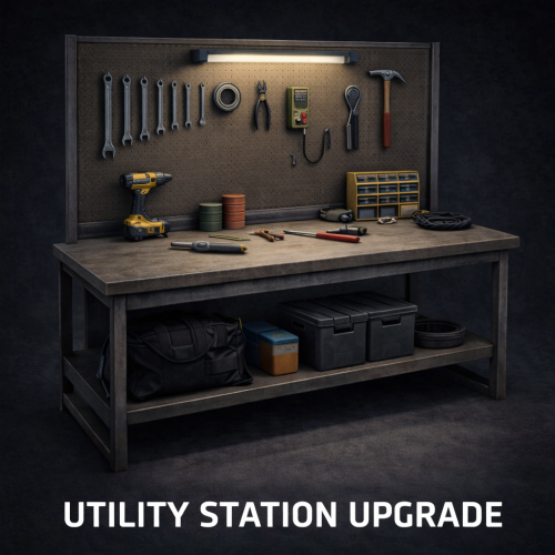 تطوير طاولة اليوتلتي - Utility Station Upgrade