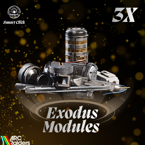 اكسودس مودلز 3 حبات ارك ريدرز | ARC Raiders Exodus...