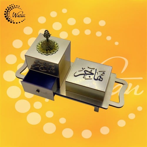 طقم مبخرة وحافظة بخور (72)
