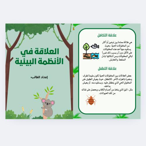 مطوية العلاقة في الأنظمة البيئية