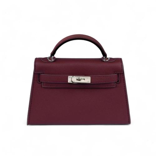 شنطه كيلي هرمز |عنابي