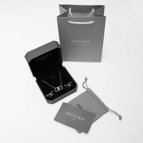 طقم فضي من ميسيكا مطلي