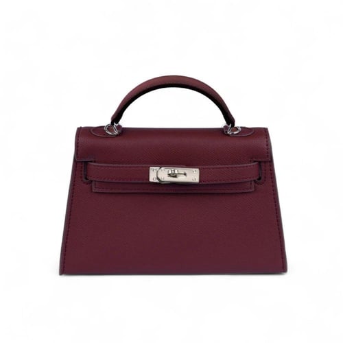 شنطه كيلي هرمز |عنابي