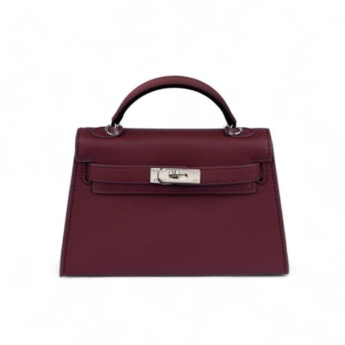 شنطه كيلي هرمز |عنابي