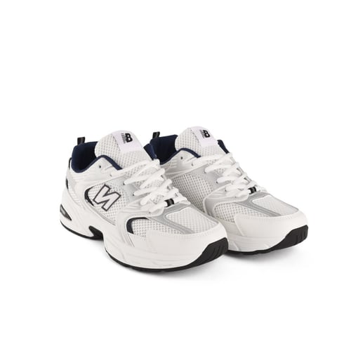 حذاء بي ان نيو ترند ابيض في كحلي رجالي